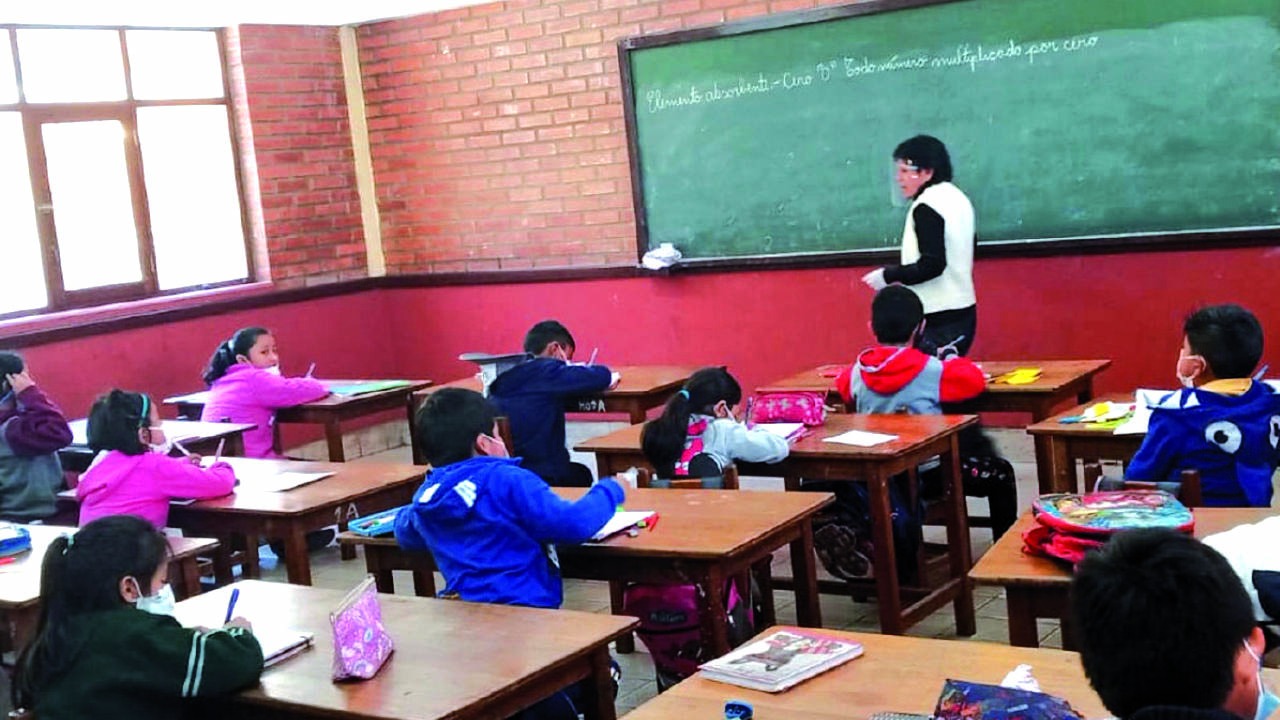 Una clase en una unidad educativa. (Foto: Archivo)