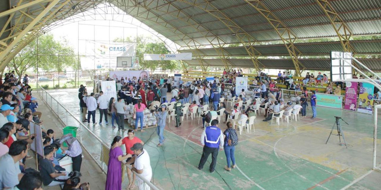 Salud entrega medicamentos, alimentos y ratifica atención medica a familias afectadas