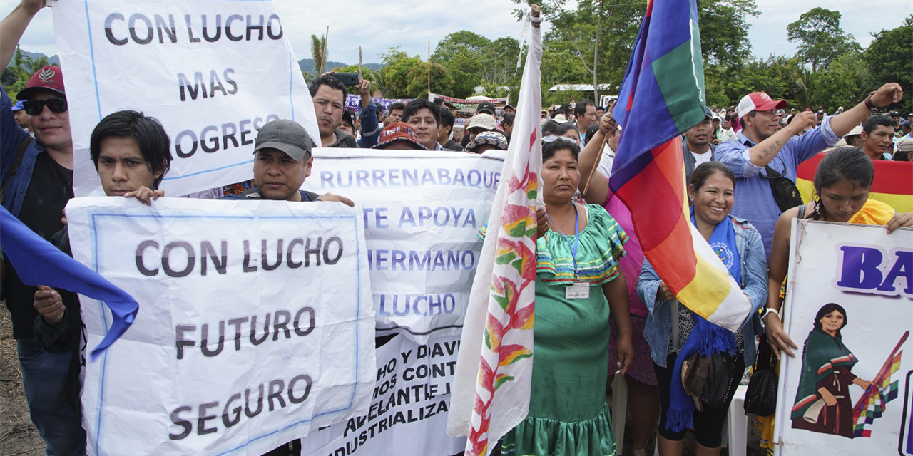 Sectores sociales respaldan al Gobierno.   