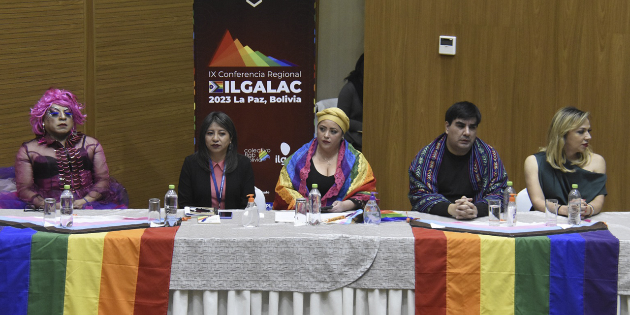 La ministra de la Presidencia, María Nela Prada, en el acto de anoche. (Foto: Gonzalo Jallasi)