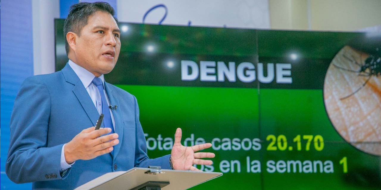 Ministro Auza: Hay disminución de los casos de dengue en los departamentos afectados