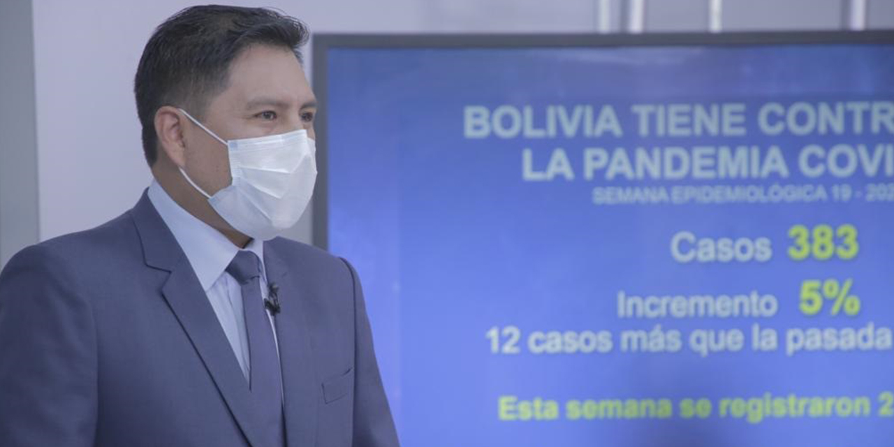 El ministro de Salud, Jeyson Auza. (Foto: Min. de Salud)