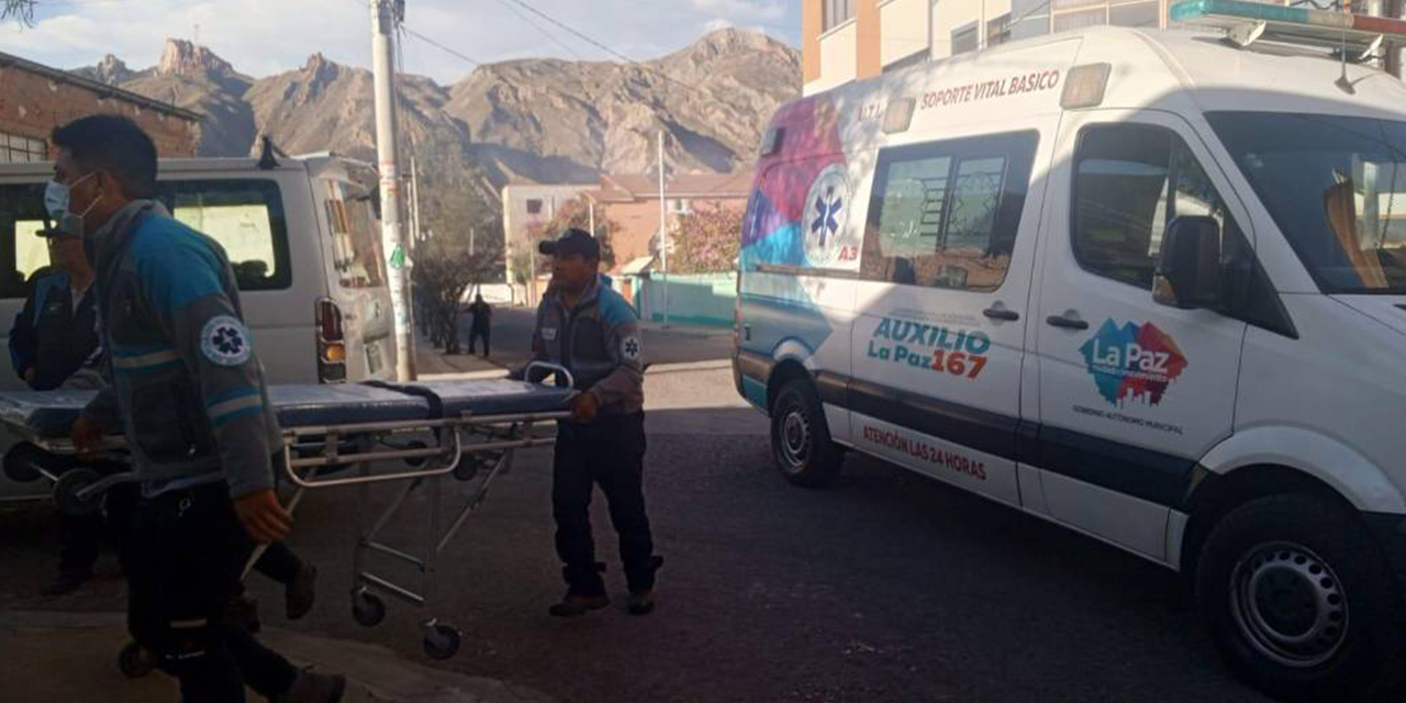 Los estudiantes fueron evacuados a un centro hospitalario de La Paz. | Foto: RRSS