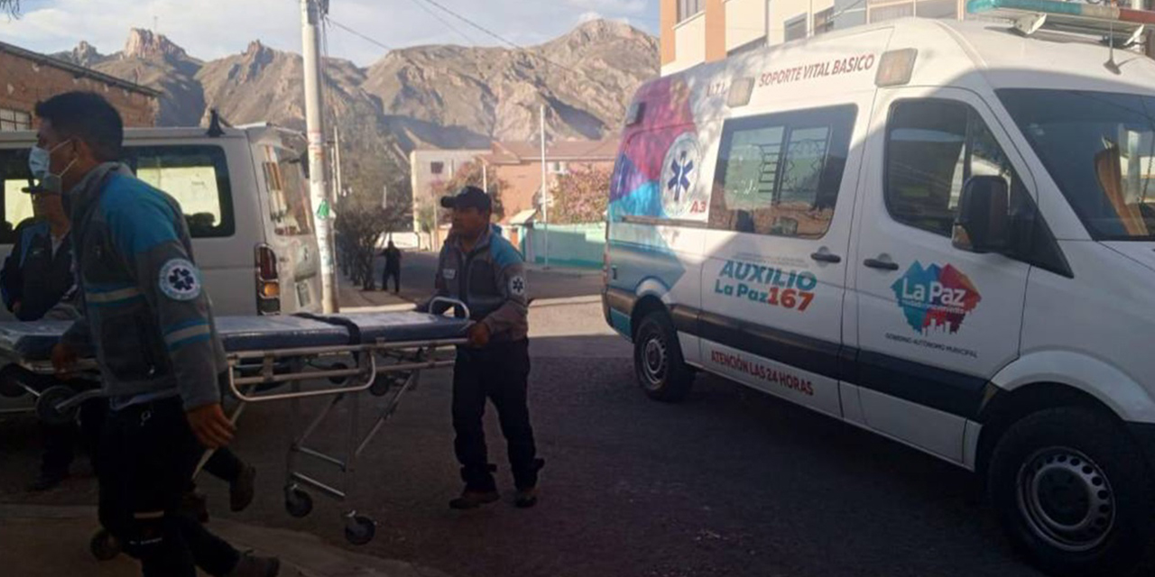 Las jóvenes fueron evacuadas a un centro hospitalario de La Paz. | Foto: RRSS