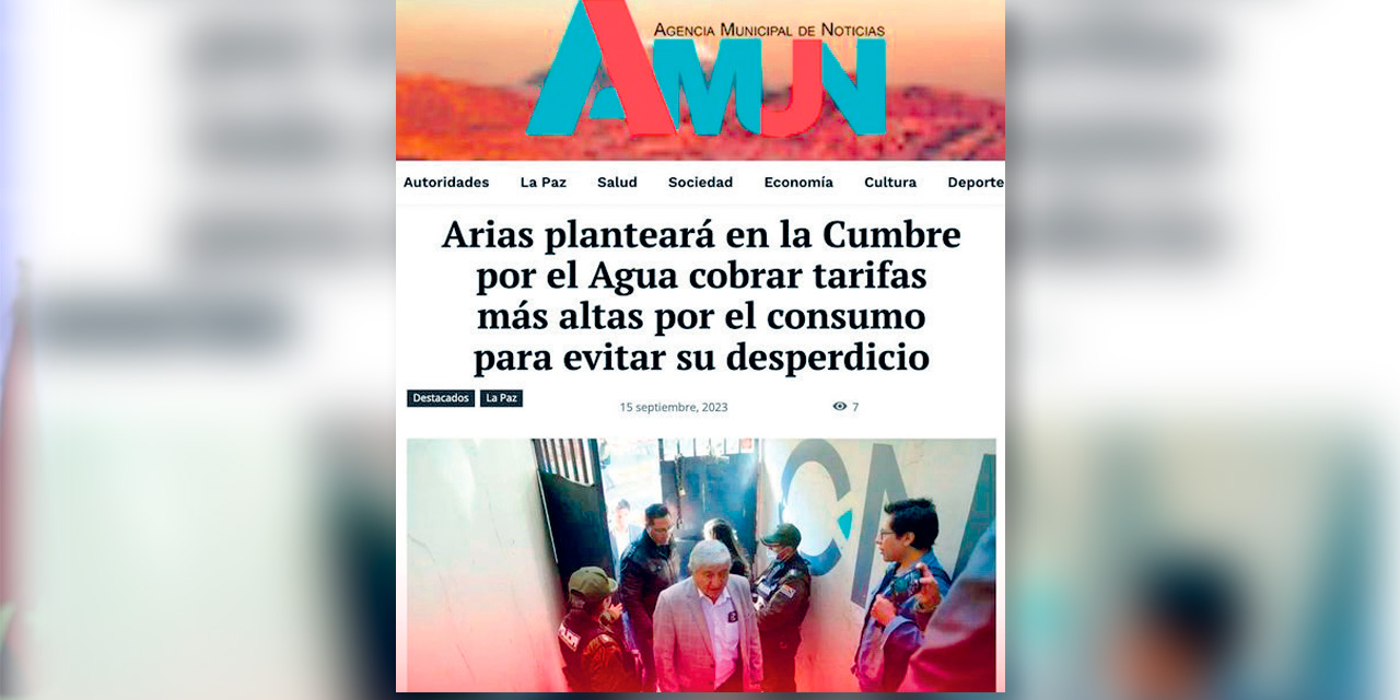 La Agencia Municipal de Noticias hizo una nota al respecto. Foto: RRSS