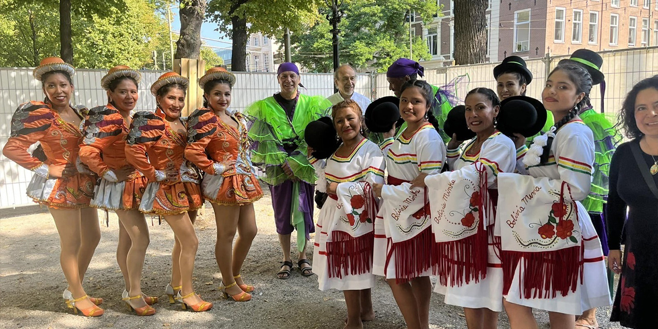 La comunidad boliviana presentará danzas folklóricas en Países Bajos. Foto: Embajada de Bolivia en Países Bajos