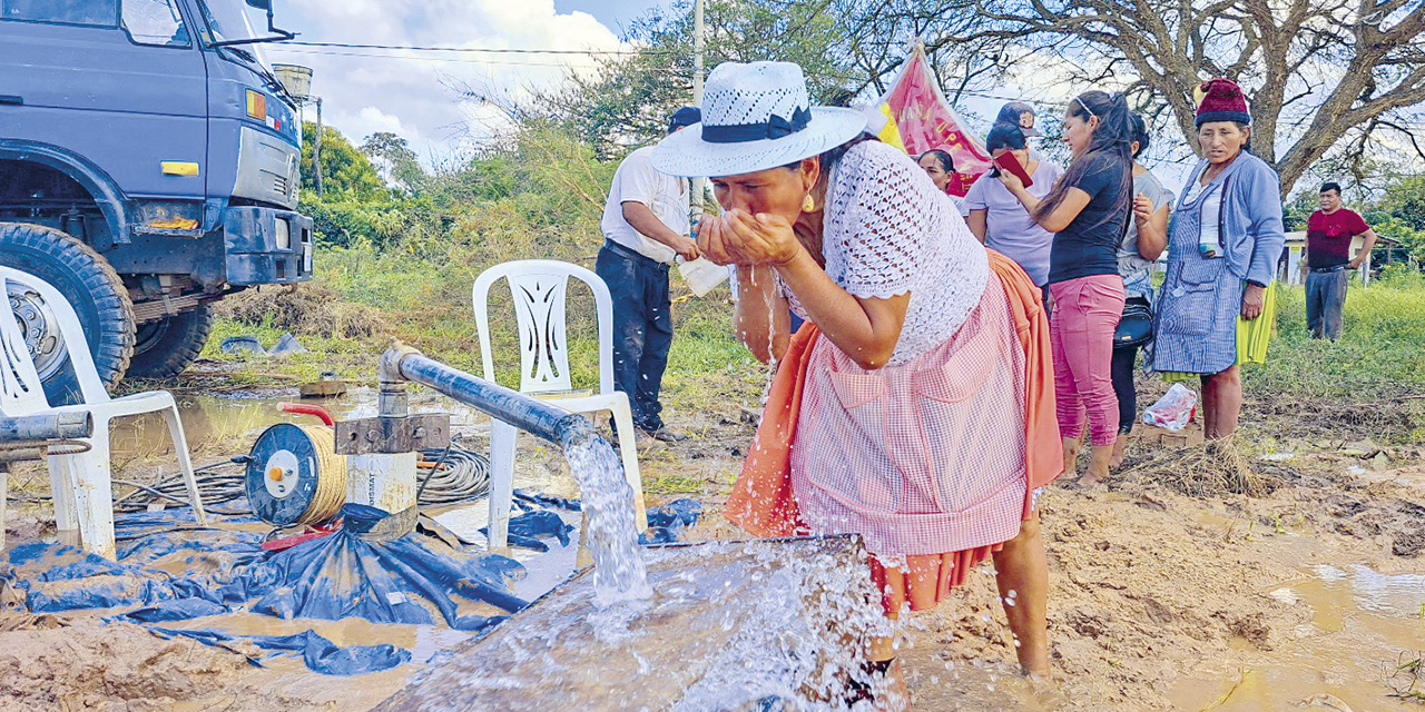 Durante la época de sequía e incendios, la población debe aprender a potabilizar el agua.  | Foto: Archivo