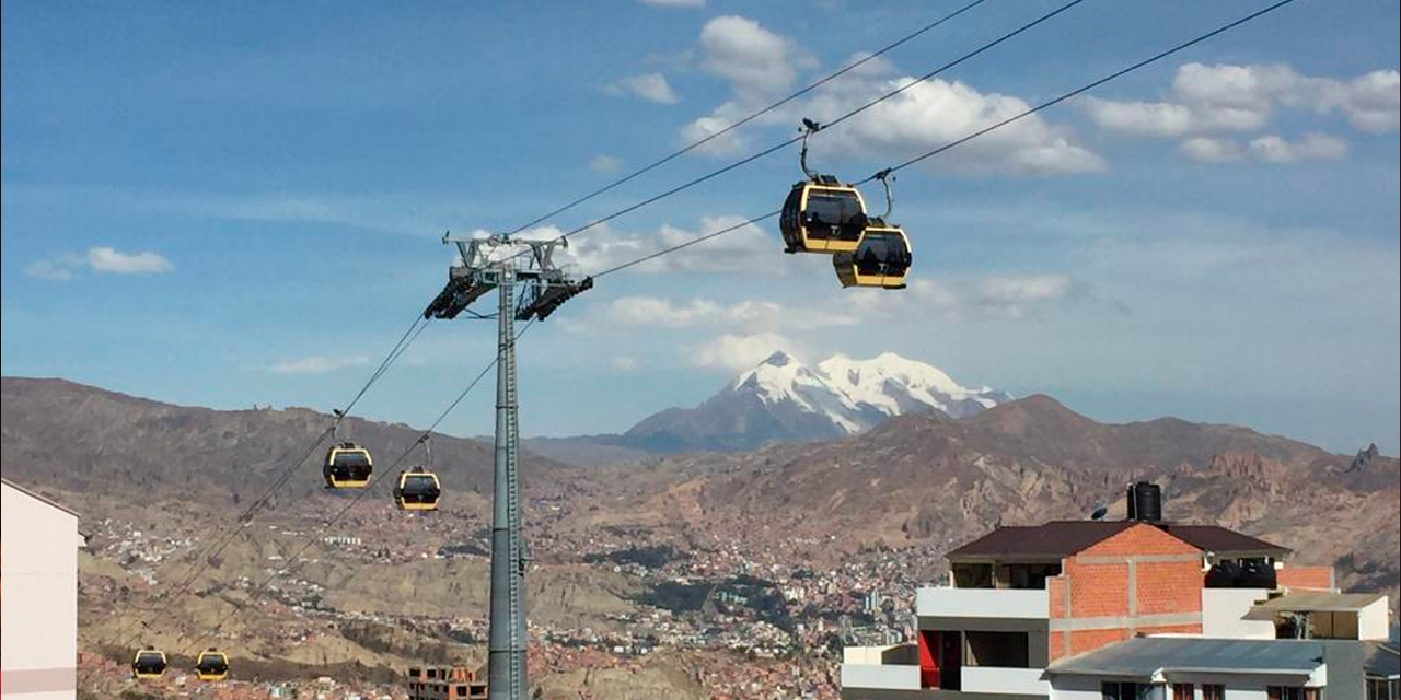 La ciudad de La Paz sin humareda. Foto: JFCCH