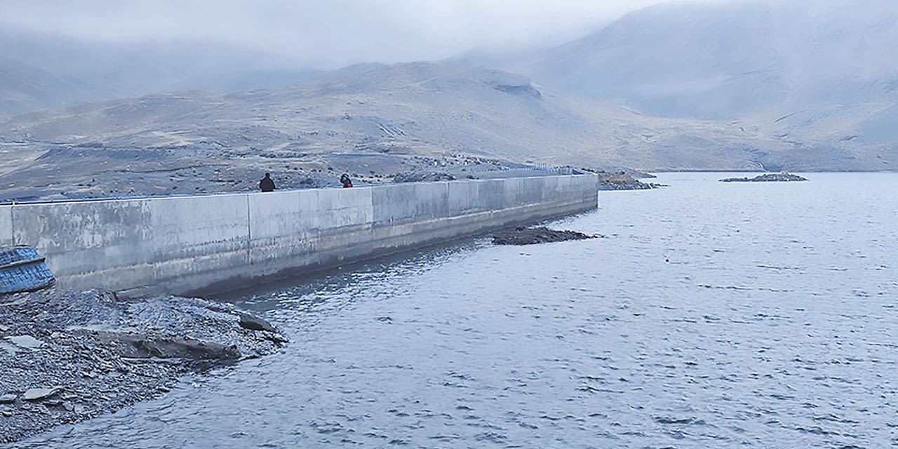 El nivel adecuado de las represas de Epsas garantiza el suministro de agua este año. | Foto: AAPS