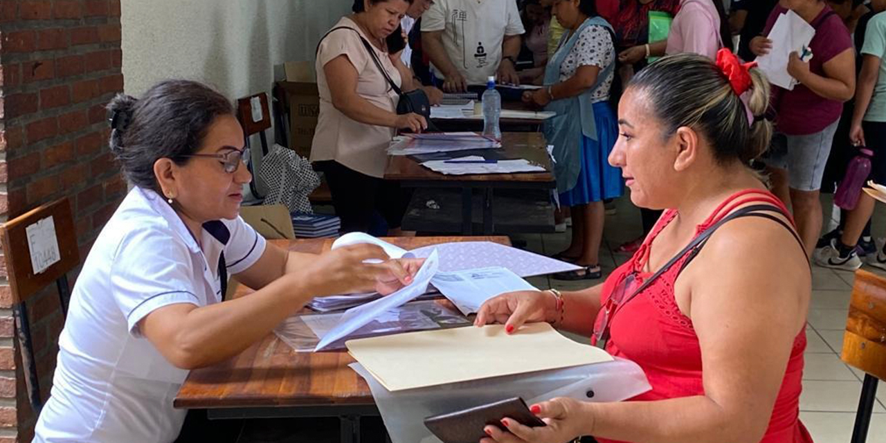 El 15 de enero comenzaron las inscripciones escolares en todo el país rumbo al inicio de las clases el 5 de febrero. Foto: Ministerio de Educación