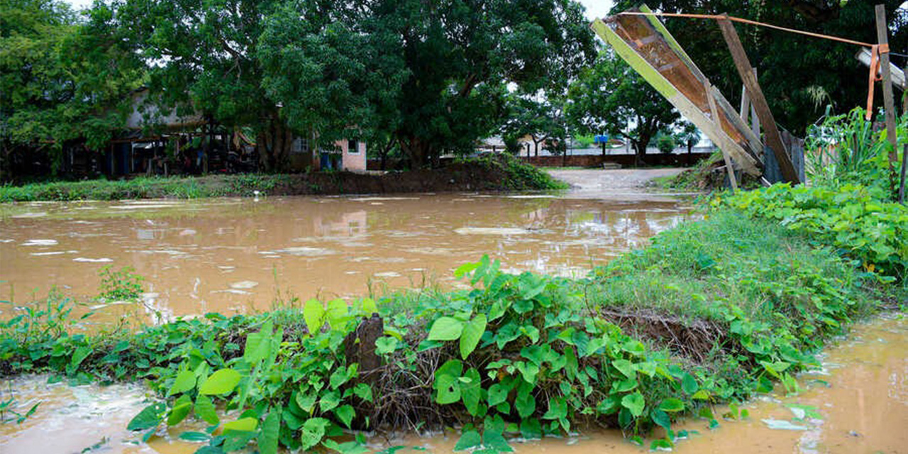 Las inundaciones causadas por las lluvias han afectado principalmente a Pando. Foto: GAMC