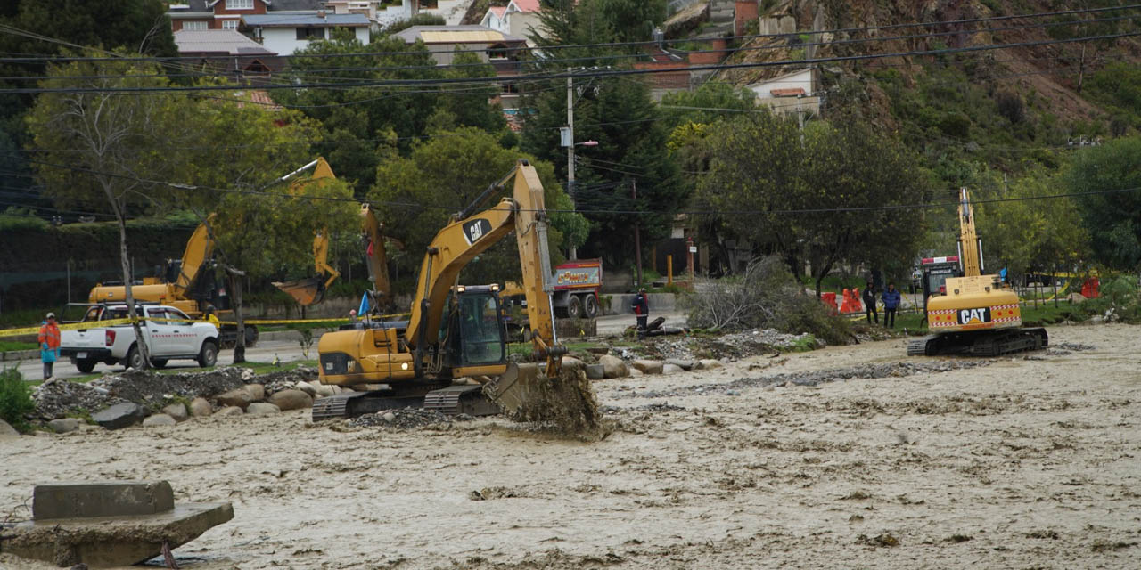 El barrio Amor de Dios quedó prácticamente incomunicado.  | Foto: Jorge Mamani