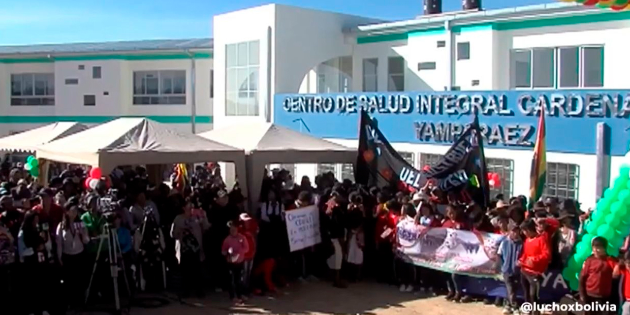 El Centro de Salud Integral “Cardenal Maurer”. Foto: Captura