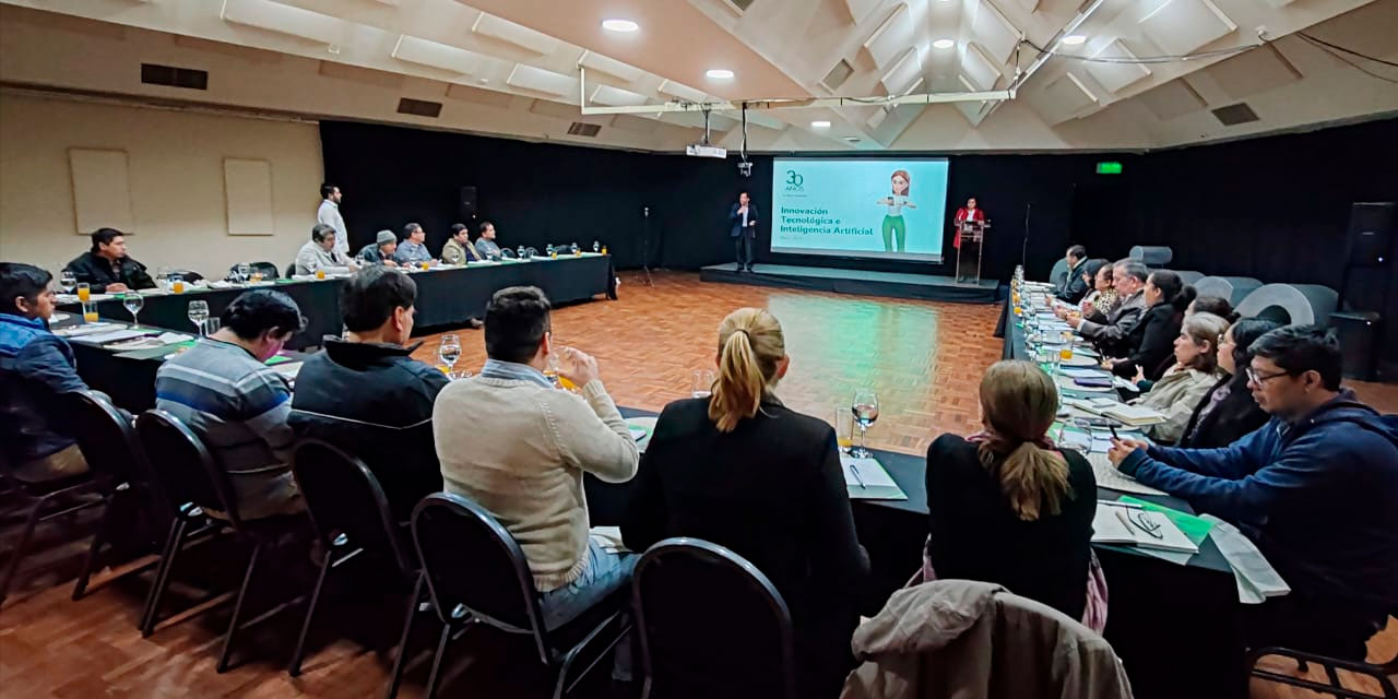 El taller de periodistas realizado en Santa Cruz. Foto: Banco Ganadero.