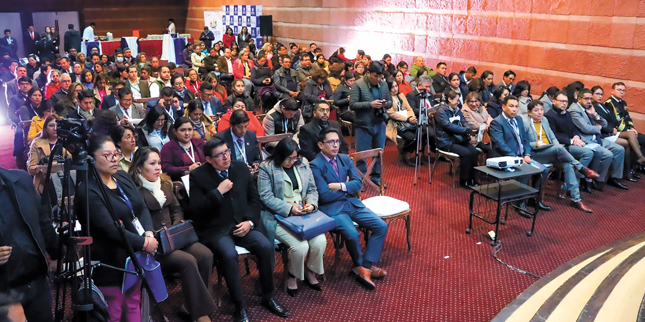 El encuentro logró congregar a más de 250 profesionales. Foto: Ministerio de Salud