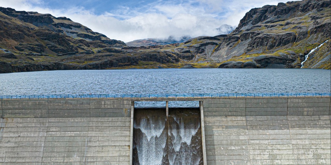 Represa Incachaca de La Paz. Foto Epsas