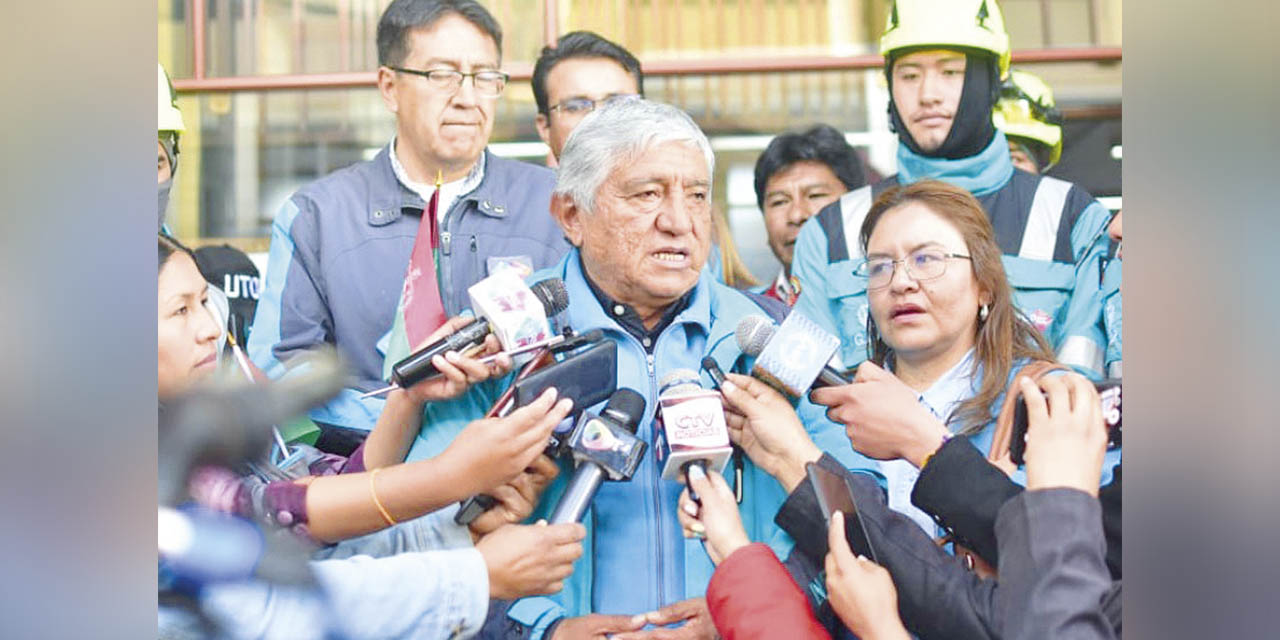 El alcalde paceño Iván Arias. | Foto: GAMLP