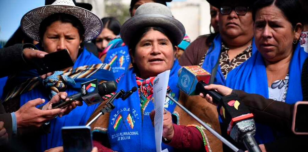 Ejecutiva de la Confederación, Guillermina Kuno. Foto: Archivo