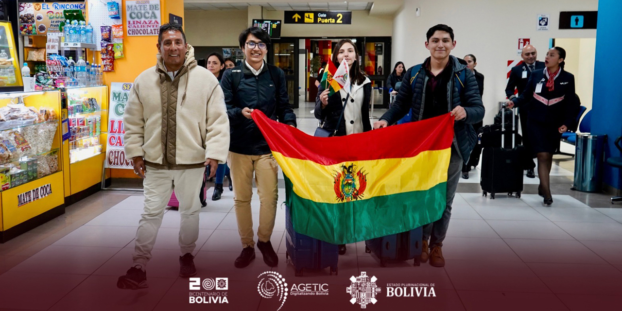 La selección boliviana de robótica inicia actividades mañana. Foto: Agetic