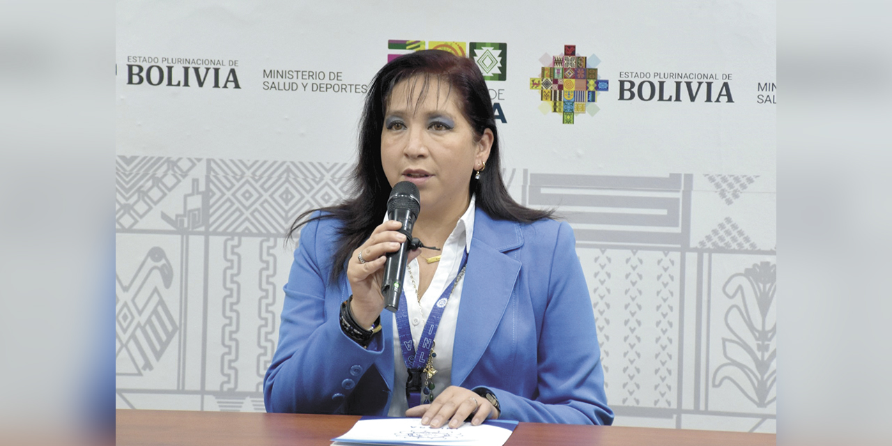 La directora general ejecutiva de Inlasa, Evelín Fortún. | Foto: MSyD