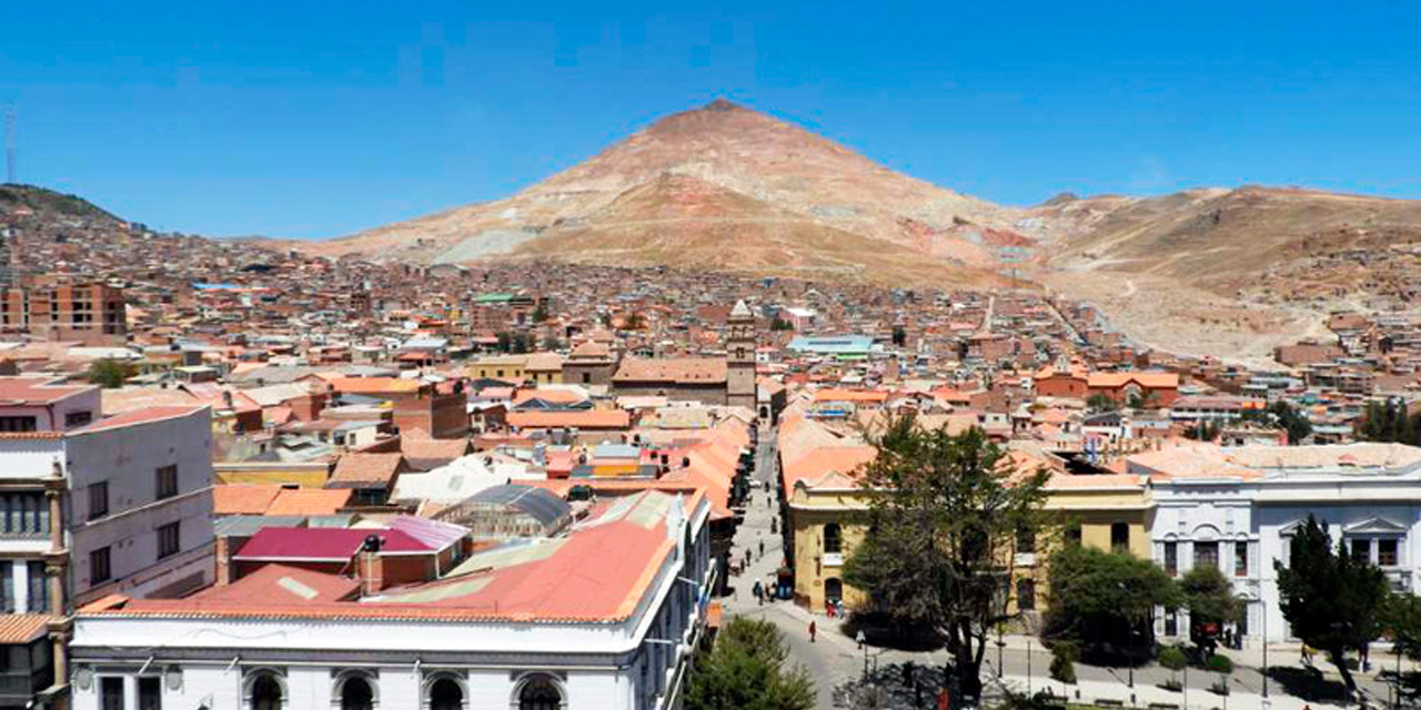 Una vista de la ciudad de Potosí. Foto archivo