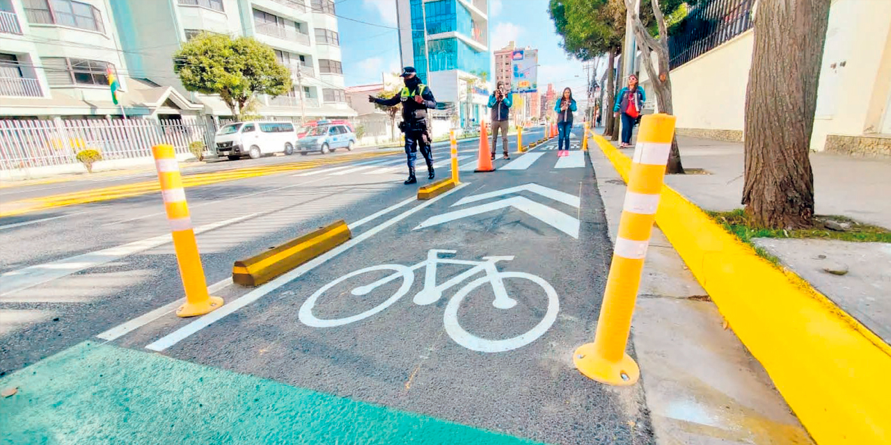 La puesta en marcha de la ciclovía está en pausa. Foto: Archivo