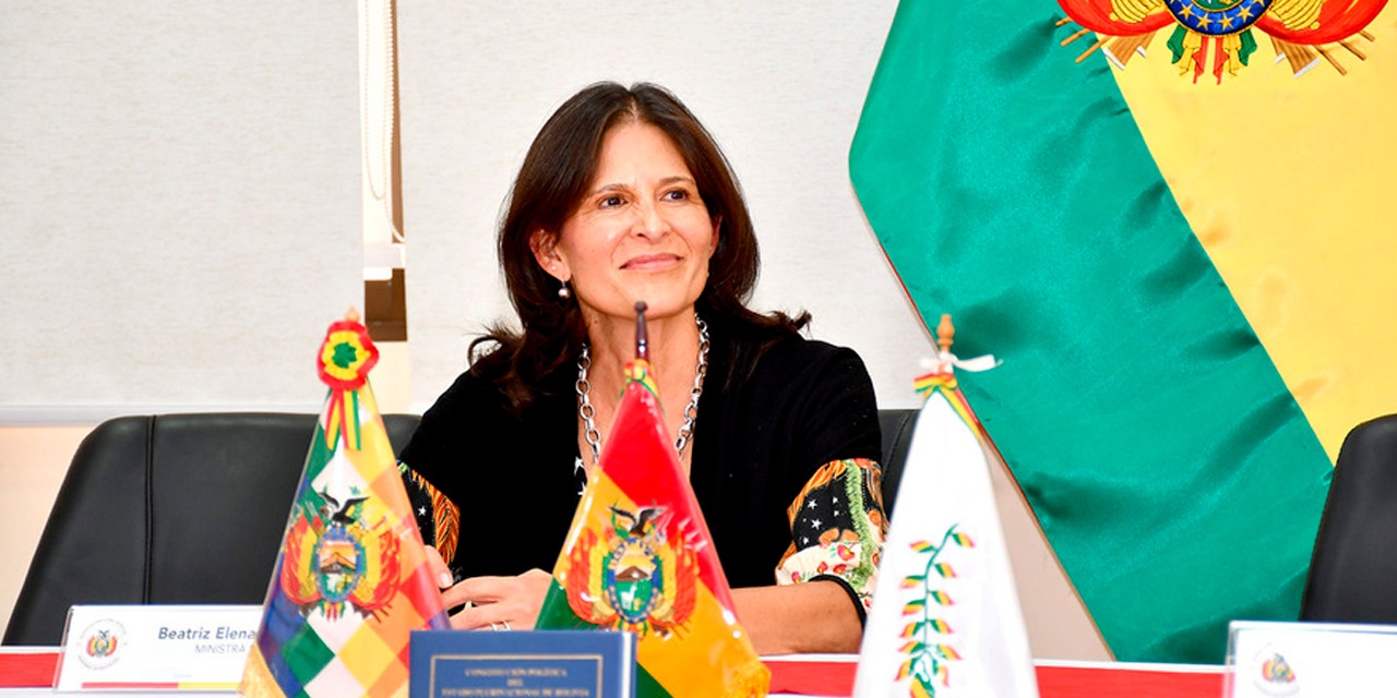 La ministra de Educación, Beatriz García. Foto: M.E.