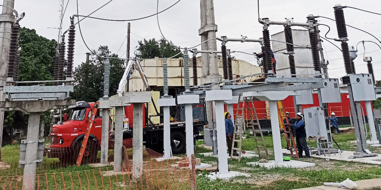 Interconexión eléctrica con Argentina. (Foto: Ende)