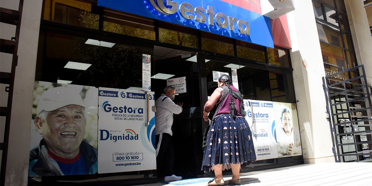 Oficinas de la Gestora Pública. (Foto: Gonzalo Jallasi)