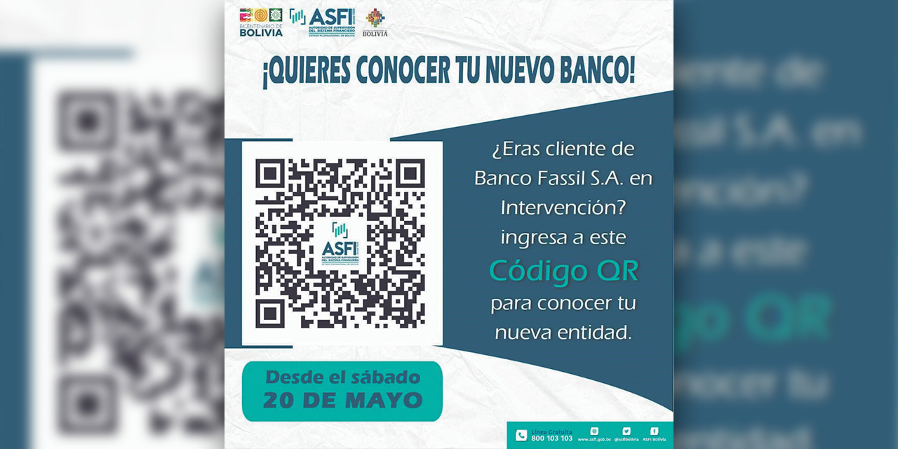 La información que brinda la ASFI para descargar la aplicación. (Foto: ASFI)