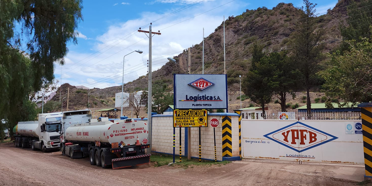 Centro de YPFB para distribución de combustible. (Foto: YPFB)