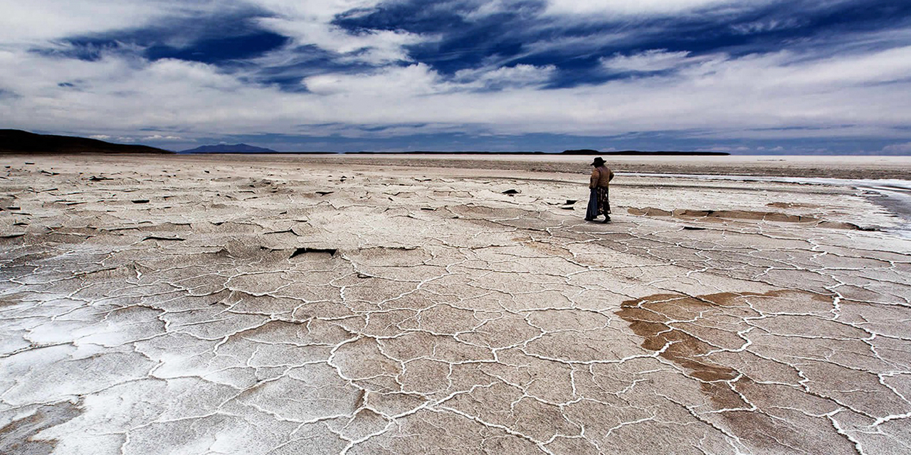 El salar de Coipasa, en Oruro, donde se emplazará una de las plantas EDL. (Foto: Archivo)