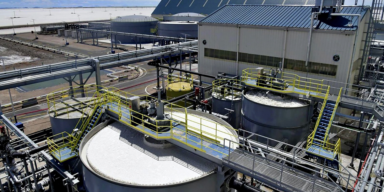 La Planta Industrial de Carbonato de Litio está ubicada en el salar de Uyuni. (Foto: Archivo)