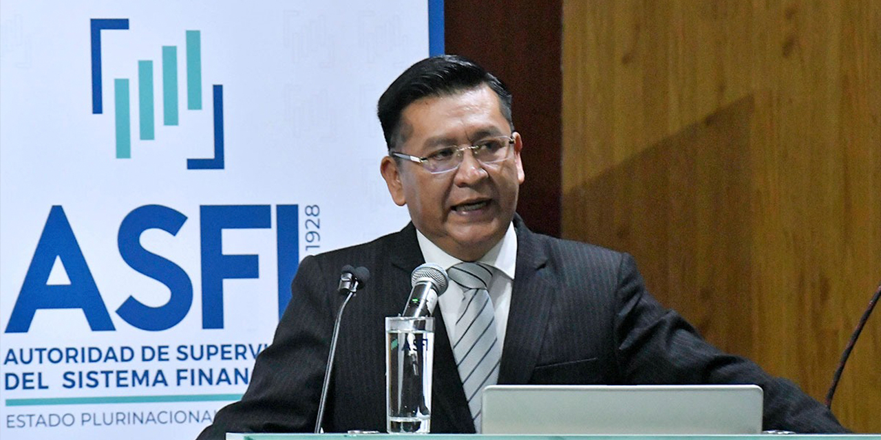 Reynaldo Yujra, director general ejecutivo de la ASFI