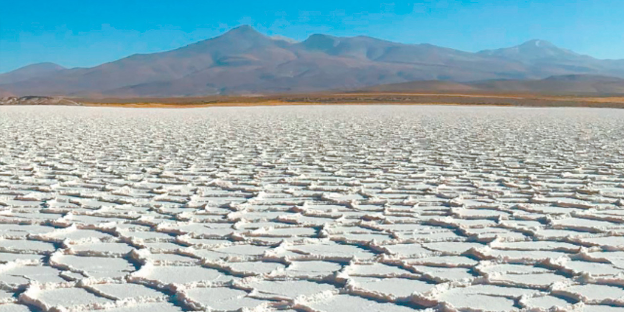 El salar de Empexa, en Potosí, es uno de los que serán explorados por YLB este año. Foto: Archivo