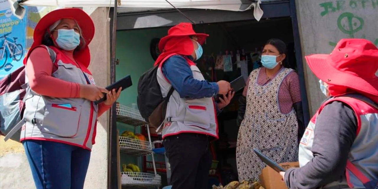 Los voluntarios recorrerán todo el municipio de Capinota. Foto: Archivo