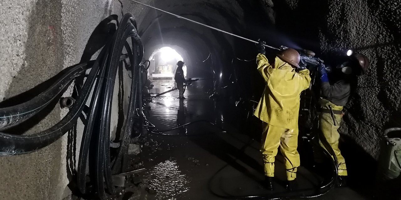 Los trabajos en las hidroeléctricas. (Foto: Ende)