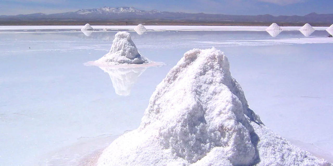 El salar de Pastos Grandes, ubicado en Potosí.