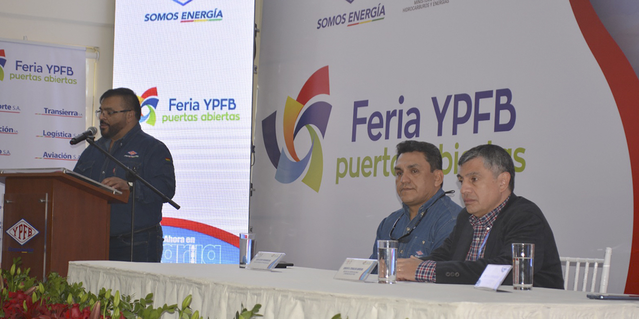  El encuentro con proveedores denominado Puertas Abiertas se inauguró ayer. (Foto: YPFB)