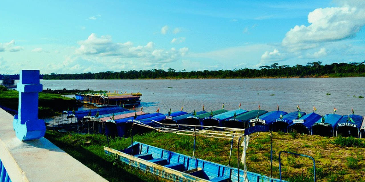 La frontera de Guayaramerín (Bolivia) y Guajará-Mirim (Brasil). | Foto: RRSS