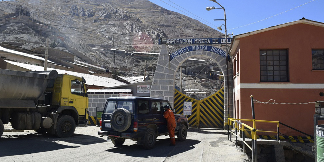 La minera Huanuni se encuentra ubicada en el municipio del mismo nombre, en Oruro.