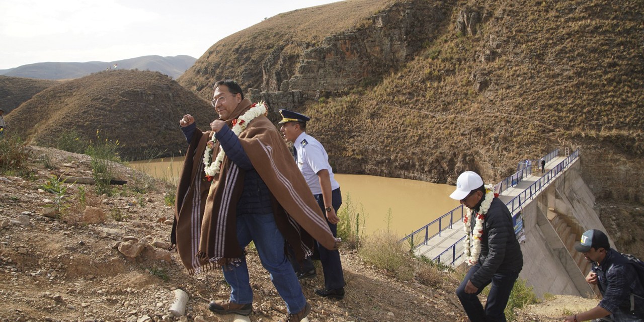 Con la infraestructura se garantizará agua para la producción agrícola.