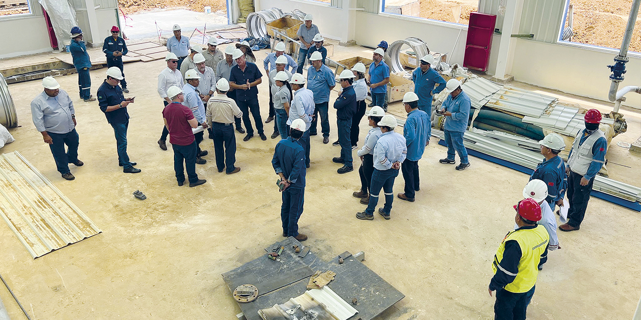 La visita de la delegación de autoridades y representantes de empresas brasileñas.