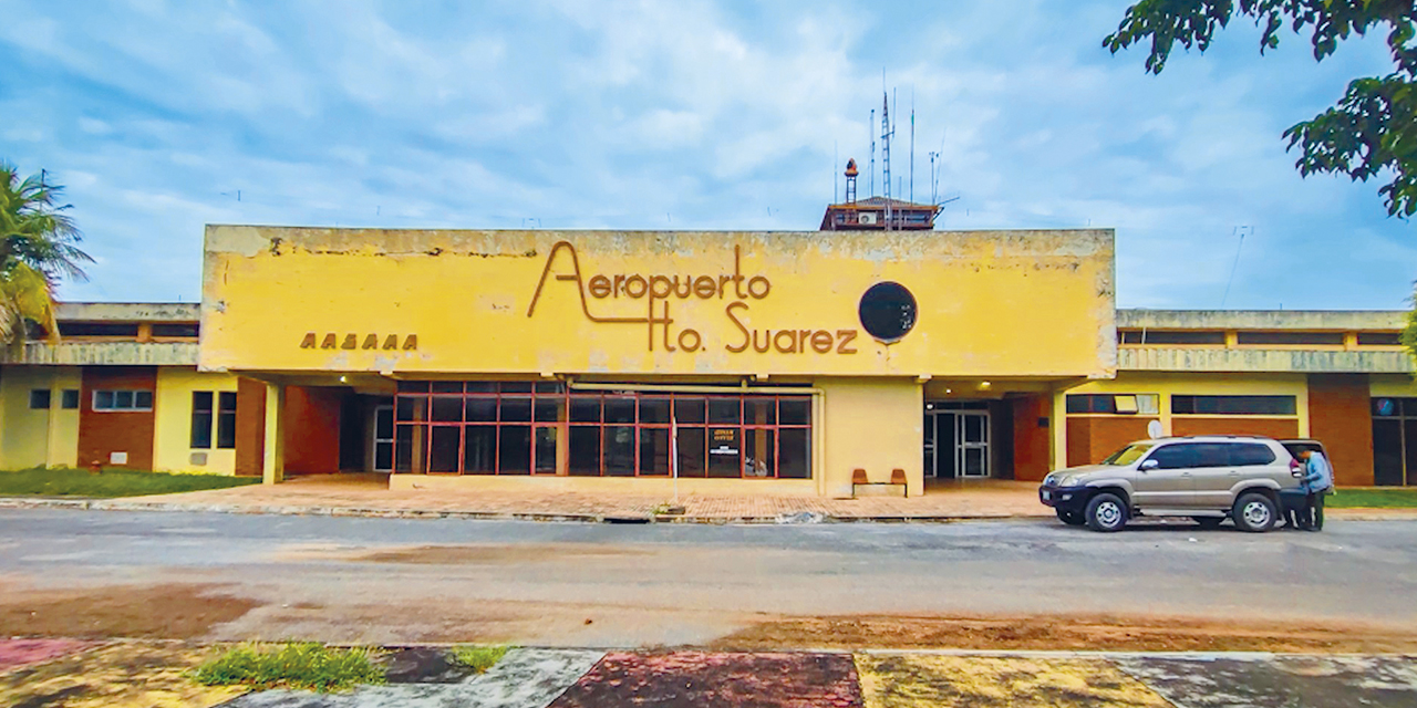 Obras. El aeropuerto de Puerto Suárez, en Santa Cruz. | Foto: Archivo