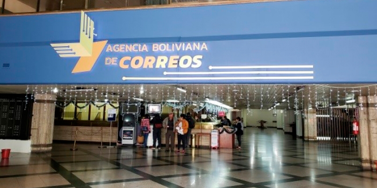 Oficinas de Correos, en la sede de gobierno. Foto: Archivo