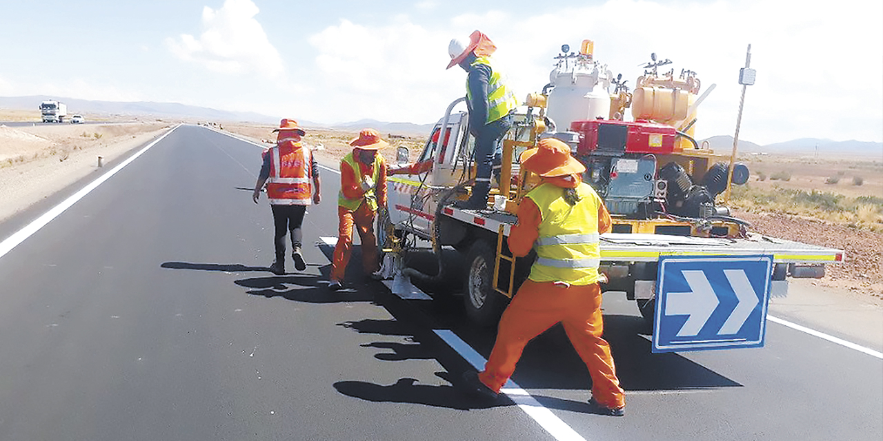 El tramo es parte de la doble vía Caracollo-Colomi. | Foto: ABC