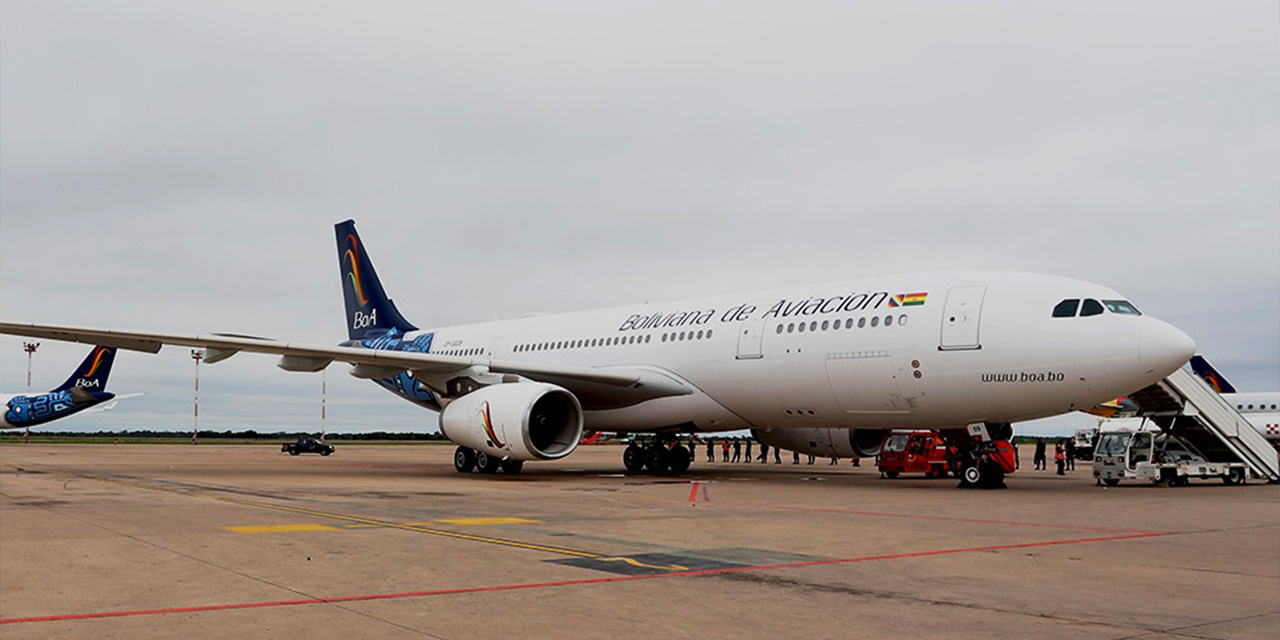 Mensualidad. Las tres nuevas aeronaves tienen la modalidad de contrato de alquiler mensual. | Foto: Archivo