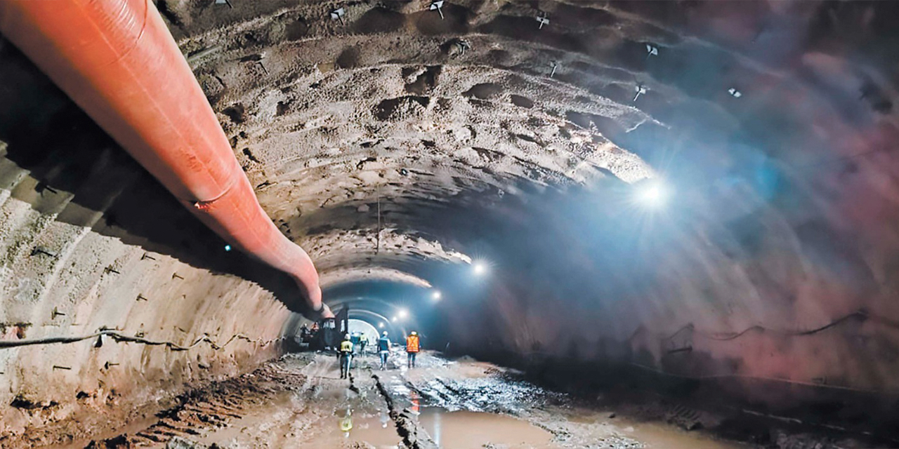 El túnel Incahuasi, el más largo del país. Foto: ABC