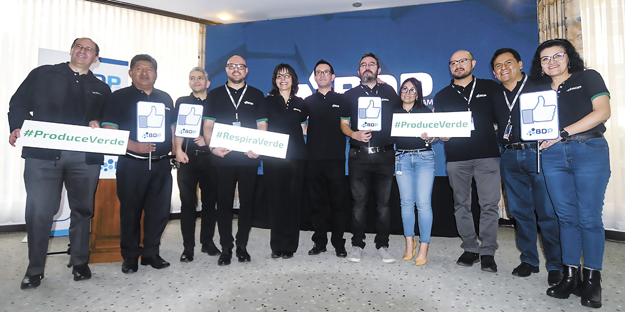 Lanzamiento de la emisión de los Bonos Verdes.  | Foto:  BDP