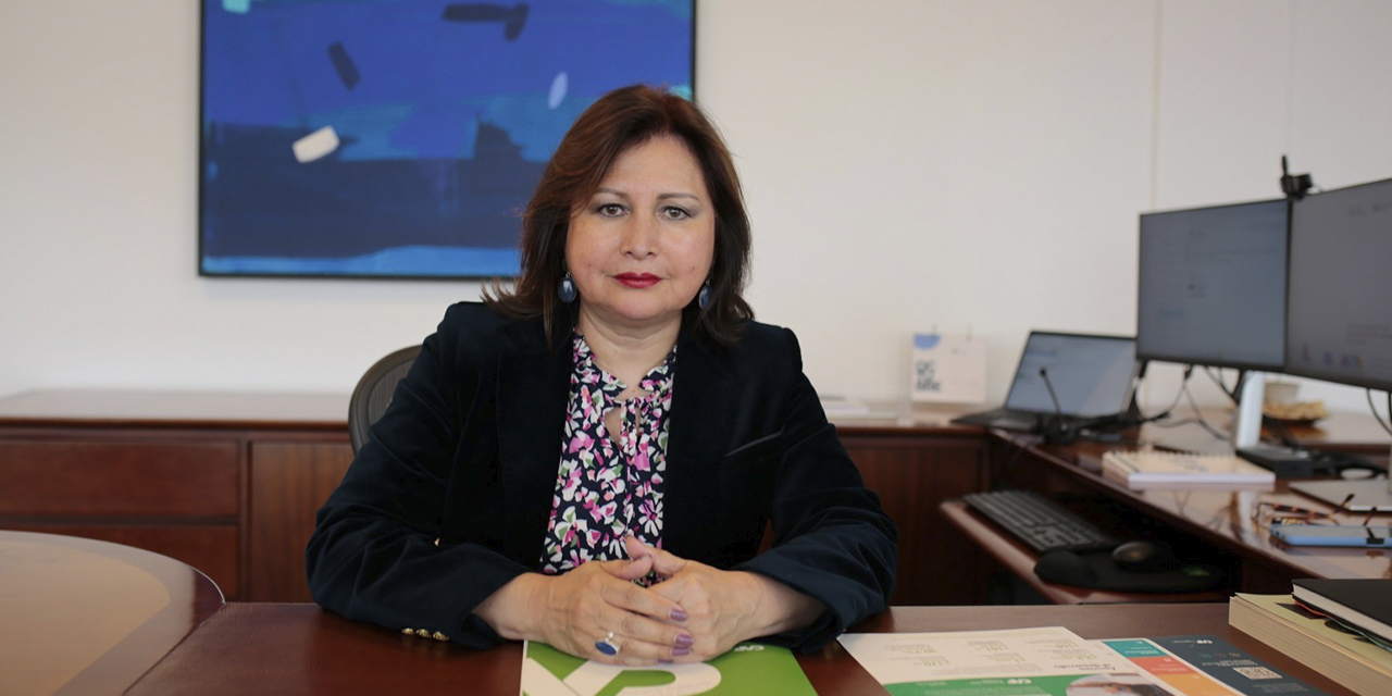 Jeannette Sánchez Zurita es ecuatoriana y economista de profesión.